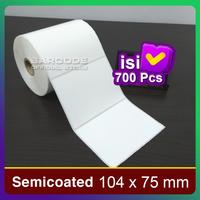 Gambar Label Stiker Semicoat 104x75mm / 104 x 75 / 104x75 mm 1 Line (1 Slop) dari Barcode Store Solutions Kota Administrasi Jakarta Pusat 3 Tokopedia