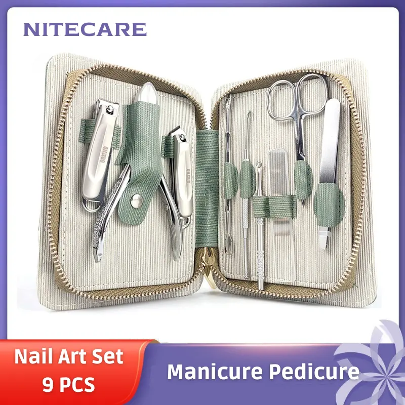 Set Gunting Kuku Nail Art Manicure Pedicure Premium Original