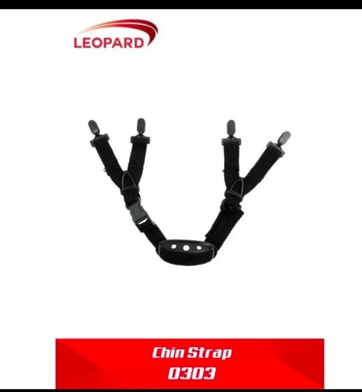 CHIN STRAP 0303 TALI DAGU HELM SAFETY BENTUK Y LEOPARD 1