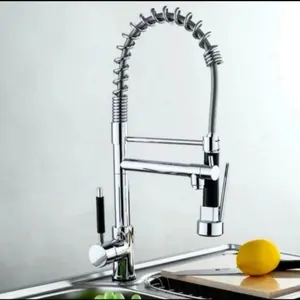 VNT Keran cuci piring fleksible kran dapur panas dingin Kitchen sink