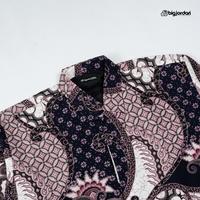 Gambar BIG JORDAN kemeja batik furing lengan panjang big size 5xl 6xl 7xl 8xl dari BIG JORDAN APPAREL Kab. Bandung 3 Tokopedia
