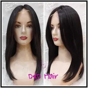 Wig Rambut - D&D20403 - Black - Front Lace Wig - Wig Wanita