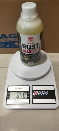Gambar Rust Remover TOYAMA Cairan Penghilang Karat dan Kotoran Membandel dari Toyama ID Kab. Bogor 4 Tokopedia