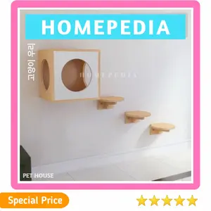 Modern Pet House / Kandang Kucing Modern ala Korea + Tangga