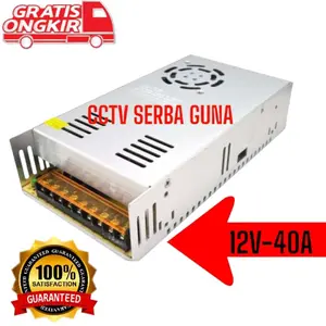 Trafo 40A / adaptor 40A / power supply 40A 12V CCTV LED Strip