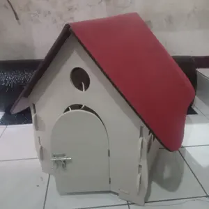 Kandang kucing anjing Outdoor 50X42X60cm