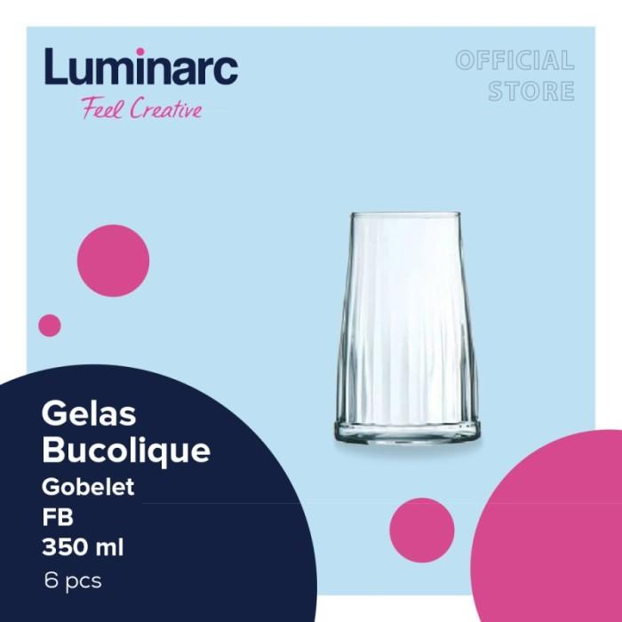 Gambar Luminarc Bucolique Tumbler 35 cl 350 ml High Glass (MOQ 12 pcs) dari Bursa Dapur Mall Kota Administrasi Jakarta Barat Tokopedia