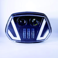 Gambar Headlamp Daymaker HD Corse DRL Race Boy Vespa Sprint - SMOKE dari Legend Motor Shop Id Kab. Bekasi 5 Tokopedia