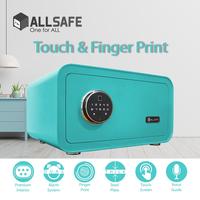 Gambar ALLSAFE AS-ES 23 TOUCH&Fingerprint-Biru Tosca dari Biru International Kota Administrasi Jakarta Utara 4 Tokopedia