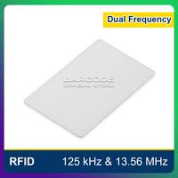 Gambar Kartu PVC RFID Dual Frequency 125 Khz & 13.56 Mhz Card Tag Proximity Mfre dari Barcode Store Solutions Kota Administrasi Jakarta Pusat 2 Tokopedia