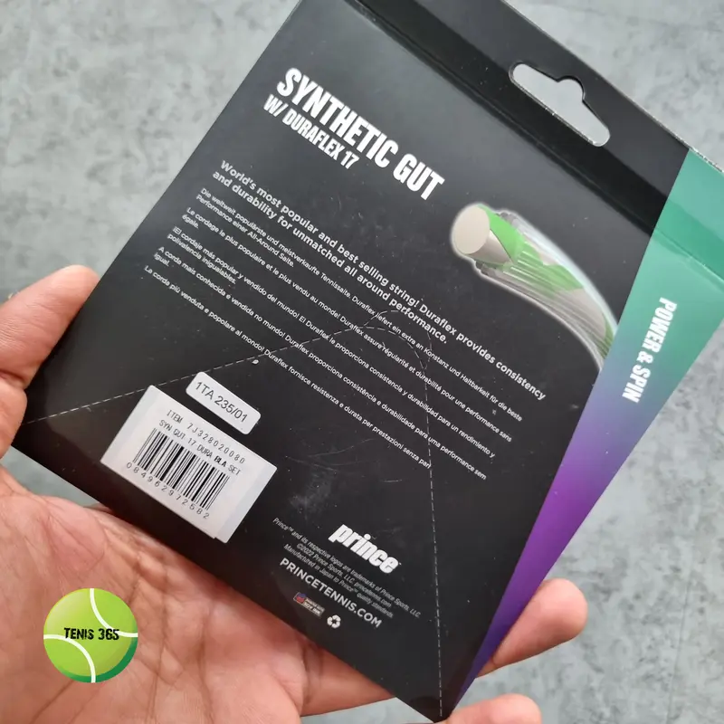 Senar Tenis Prince Synthetic Gut w/ Duraflex 17 1