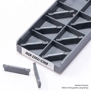 DGR 2202 J Insert Grooving 2.2 mm Pahat Bubut Potong 2.2mm DGR2202J