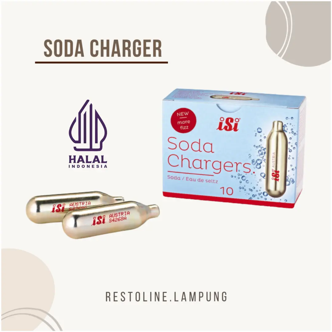 ISI Soda Charger Original ; Instant Soda Maker