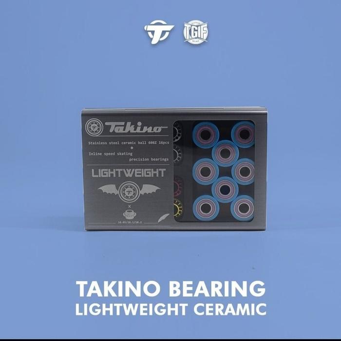 Gambar TAKINO BEARING ULTRALIGHT CERAMIC dari tgifskateshop Kota Administrasi Jakarta Selatan Tokopedia