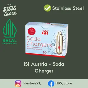 ISI Soda Charger CO2 10pcs Instant Soda Maker Made in Austria