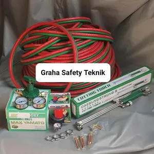 paket siap pakai cutting torch strong 8 blender las potong