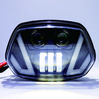 Gambar Headlamp Daymaker HD Corse DRL Race Boy Vespa Sprint - SMOKE dari Legend Motor Shop Id Kab. Bekasi 4 Tokopedia
