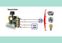 Gambar Dimmer AC 220 Volt 4000 Watt - 2000 W dari Dilate Shop Kota Surabaya 4 Tokopedia