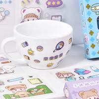Gambar Stiker 100 Lembar Momo Sticker Waterproof Anti Air Kartun Lucu Korea - Biru dari Sumo Baby Kota Administrasi Jakarta Barat 4 Tokopedia