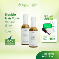 Gambar Obat Penghilang Uban Rambut - Green Angelica Hair Tonic Grey 60 ml x 2 dari Green Angelica Store Kota Surabaya 1 Tokopedia