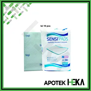 Sensipads Underpads 60 cm x 90 cm isi 10 pcs