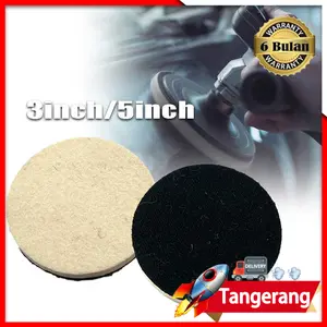 Wool Felt Pad Glass Polishing Busa Poles Kaca Wool Glass Polishing Pad
