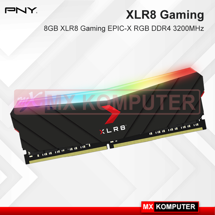 Gambar PNY DDR4 XLR8 RGB 8GB (1x8GB) 3200Mhz dari MXKomputer_NEW Kab. Bantul Tokopedia