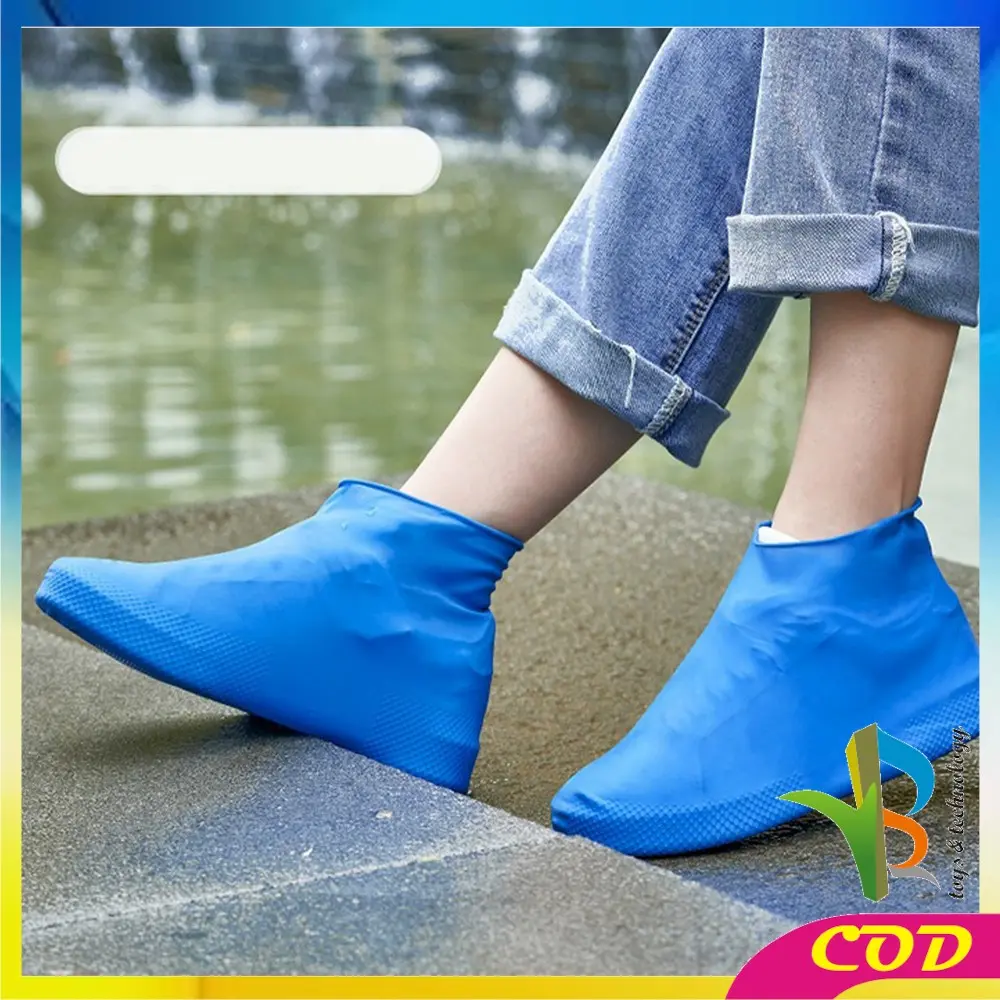 [COD] RB C897 Cover Sepatu Anti Air Unisex Bahan Karet Silikon Sarung Sepatu