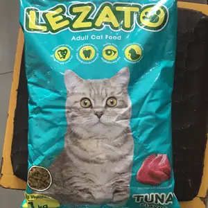 LEZATO MAKANAN KUCING 1 KILO MURAH BANYAK PADANG