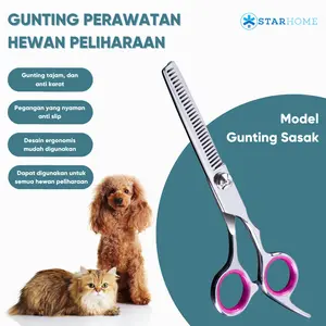 Grooming Gunting Hewan Profesional Gunting Bulu Kucing Sasak dan Lurus