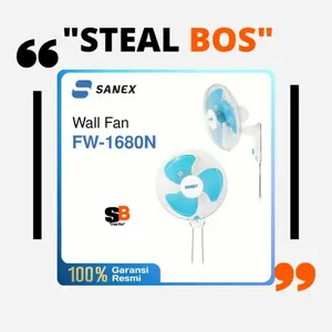 wallfan sanex 16 inch/kipas dinding sanex 16/wall fan sanex 16/FW-1680