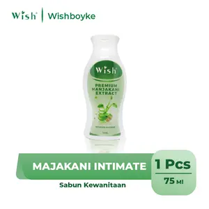 Wish Majakani Intimate 75 ml, pembersih kewanitaan, produk Dr Boyke Perawatan Manjakani Feminine