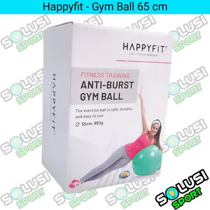 HAPPYFIT Bola Gym Ball Fitnes Yoga Pilates 55cm 55 cm Original