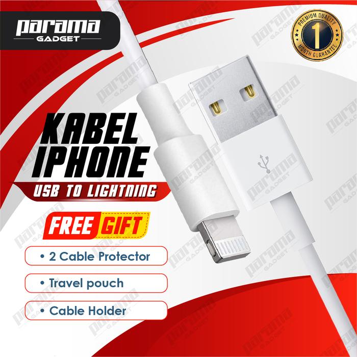 Gambar Kabel iphone ori 200% dari Parama Perdana Kota Administrasi Jakarta Pusat Tokopedia