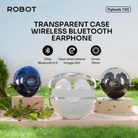 Gambar TWS ROBOT FLYBUDS T20 EARPHONE WIRELESS BLUETOOTH 5.3 dari btgcom Kota Denpasar 3 Tokopedia
