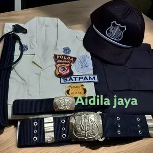 seragam pdl satpam / security lengkap