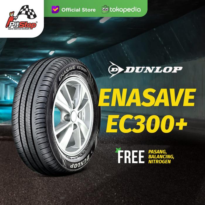 Gambar Ban Mobil Dunlop 185 55 16 EC300 Honda Jazz City yarris Suzuki Swift dari cv pitstop karawaci Kota Tangerang Tokopedia