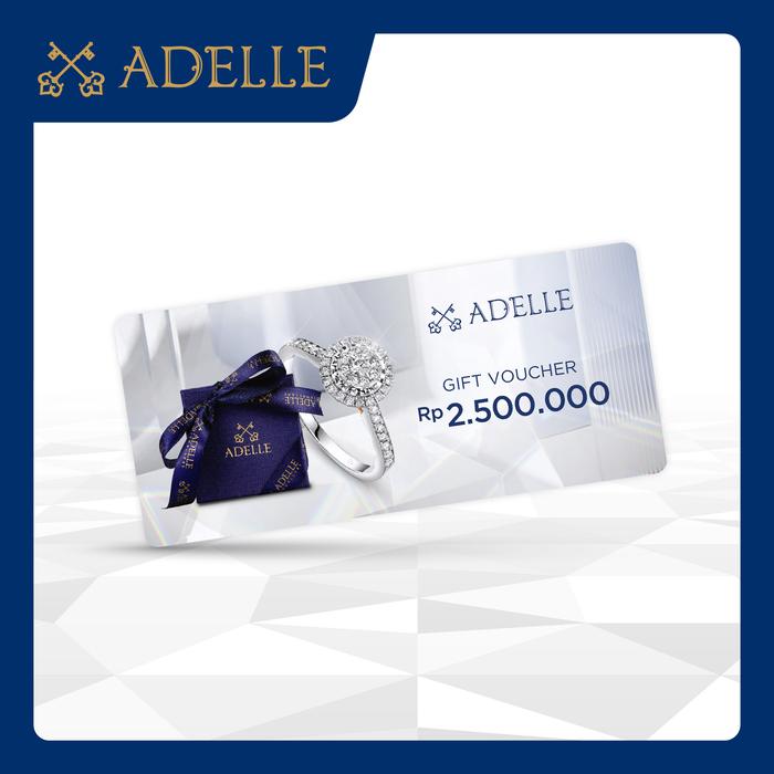 Gambar Adelle Gift Voucher IDR. 2.500.000 dari Adelle Jewellery Kota Administrasi Jakarta Utara Tokopedia