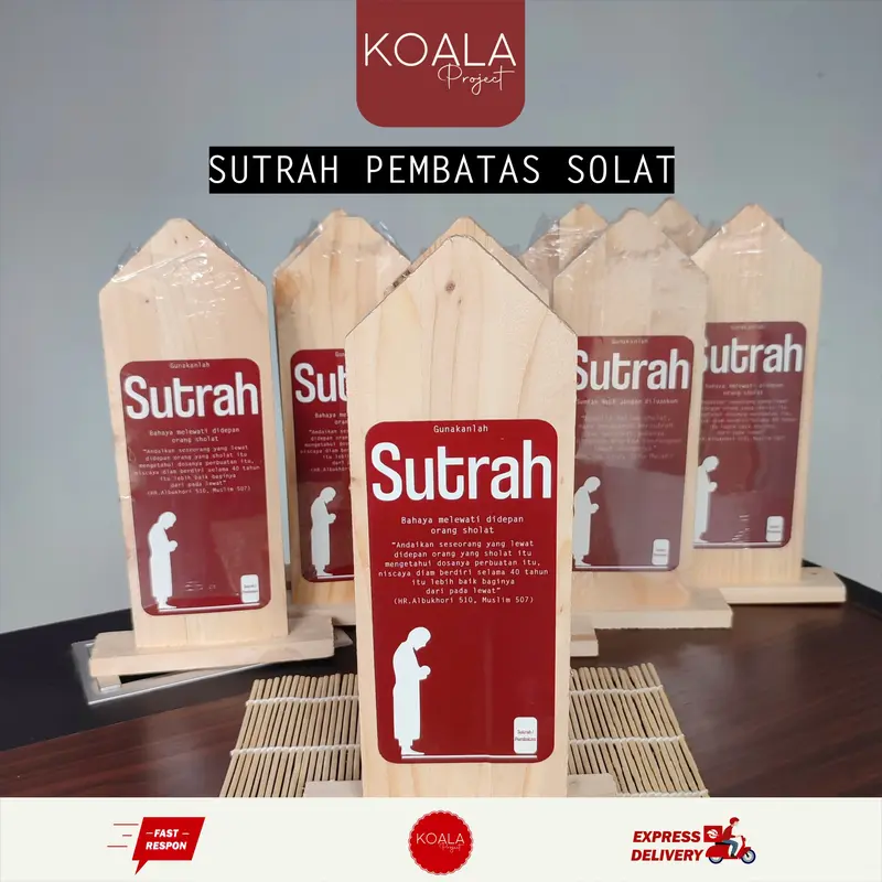 SUTRAH SUTROH PEMBATAS SOLAT SHOLAT - KOALA PROJECT 0