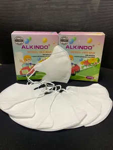 Masker Duckbill Anak Alkindo Kids 4Ply
