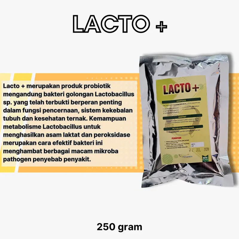 Suplemen tambahan pakan udang atau ikan | Lacto + 1
