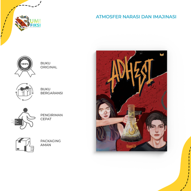 Gambar Buku Novel - Adhesi - Mediakita - Vannesa - Bumifiksi dari bumifiksijakarta Jakarta Selatan Tokopedia