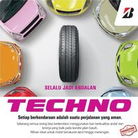 Gambar Ban Mobil Bridgestone 185 70 14 Techno Toyota Avansa Daihatsu Xenia dari cv pitstop karawaci Kota Tangerang 3 Tokopedia