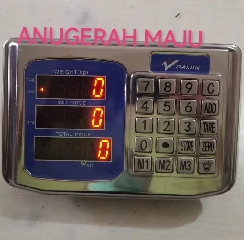 Indikator Timbangan Digital Kepala Timbangan Digital 1