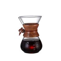 Gambar Coffee Glass Server with Wood Handle (600ml) - Alat Seduh Kopi Manual dari Otten Coffee Medan Kota Medan 2 Tokopedia