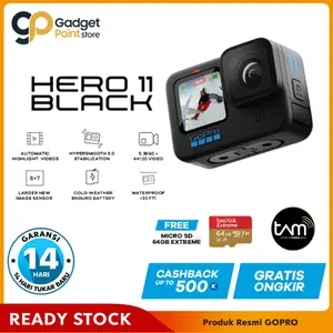 GoPro Hero 11 Black GoPro Hero11 Go Pro New Packing Action Camera - Garansi 1 Tahun
