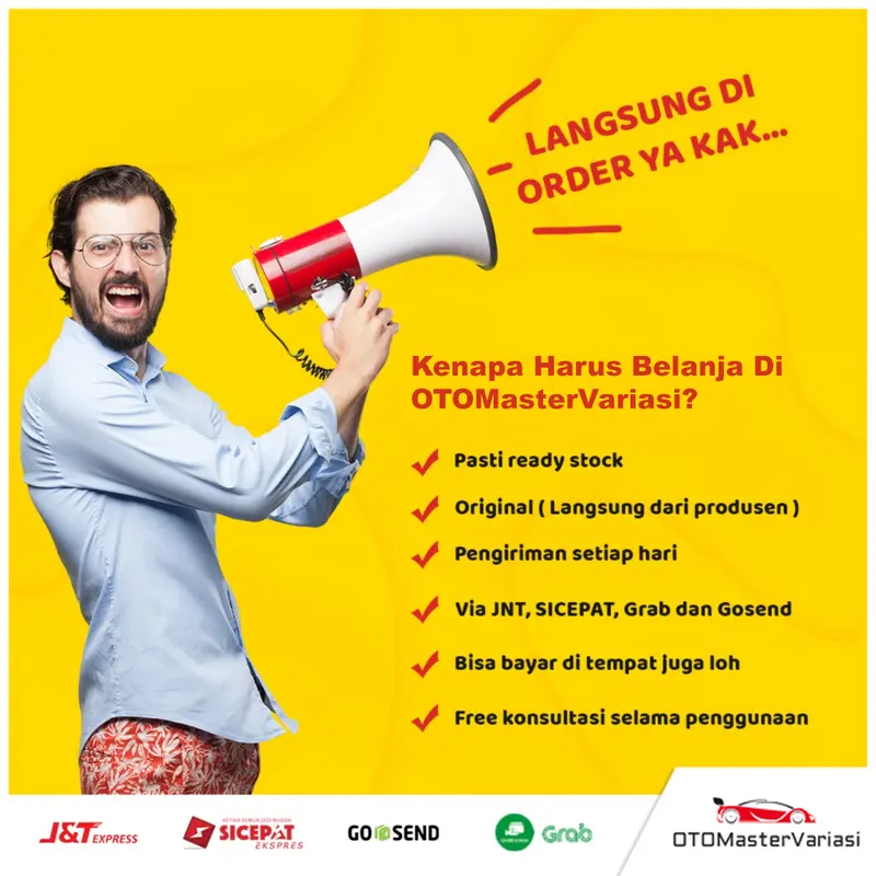 Wiper Mobil Frameless Sepasang Semua Jenis Mobil Universal Otomaster 3