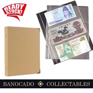 240 Slots Paper Money Album / Map Koleksi Uang Kertas [Refill-able]