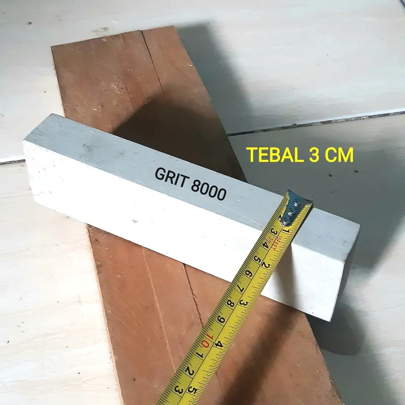 BATU ASAHAN PISAU GRIT 8000 20×5×3 BATU ALAM ORIGINAL 1