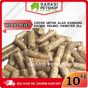 WOOD PELET 10KG WOOD PELLET PELET KAYU 10 KG ALAS KANDANG HEWAN